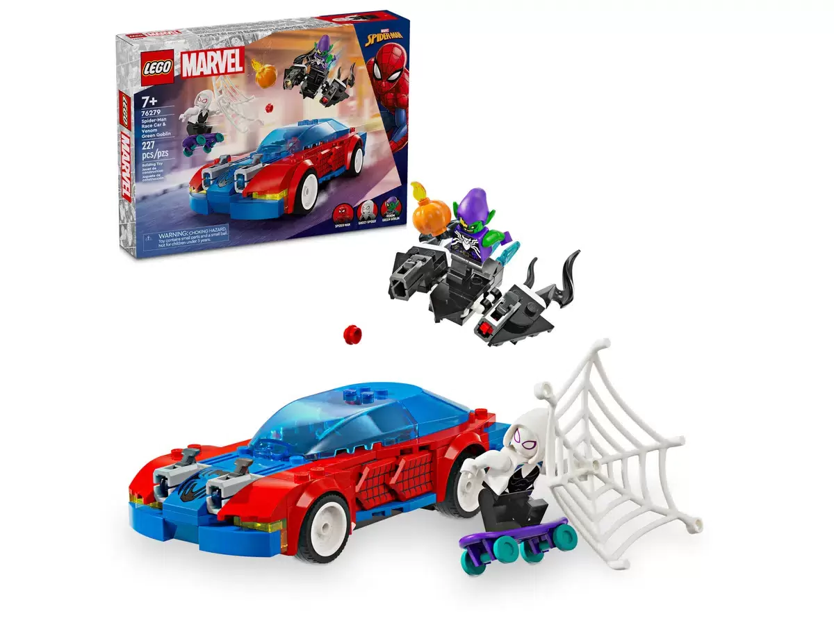 Конструктор Lego Marvel Super Heroes Машина Человека-паука и Зеленый гоблин Веном, 76279, 76279
Конструктор Lego Marvel Super Heroes Машина Человека-паука и Зеленый гоблин Веном, 76279, 76279