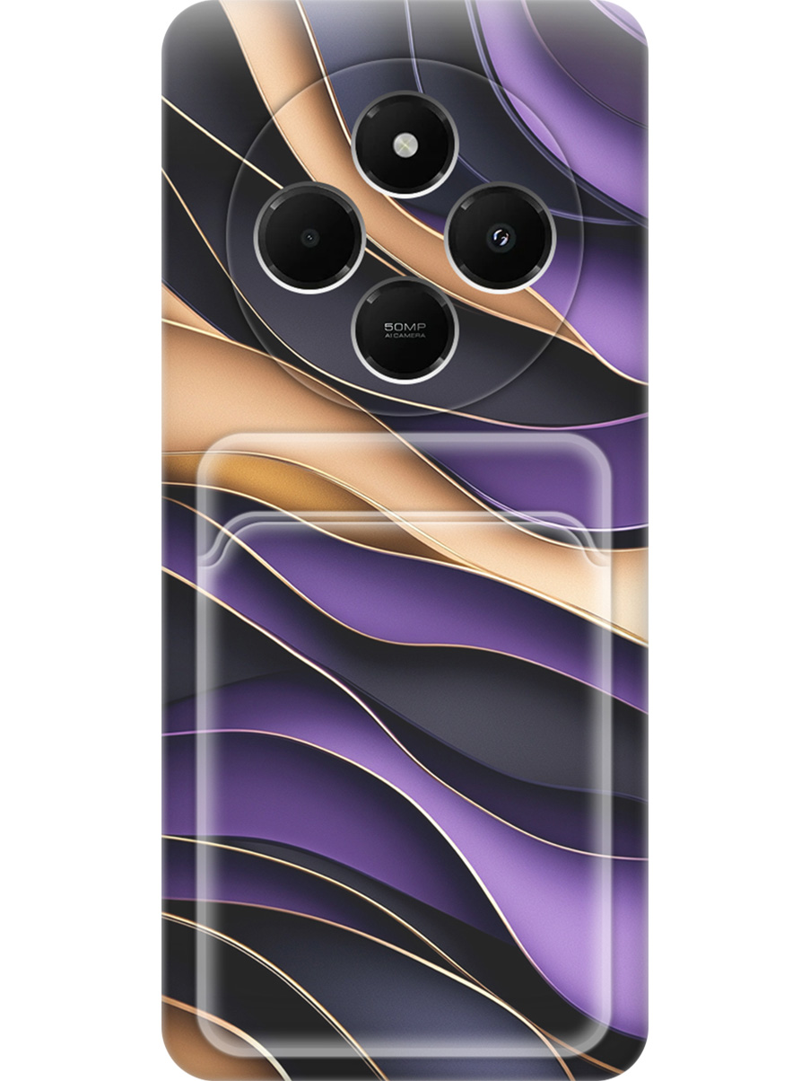 Силиконовый чехол на Xiaomi Redmi 14C / Poco C75 с принтом с карманом для карты 839135, Прозрачный;фиолетовый;черный, 786715731
Силиконовый чехол на Xiaomi Redmi 14C / Poco C75 с принтом с карманом для карты 839135, Прозрачный;фиолетовый;черный, 786715731