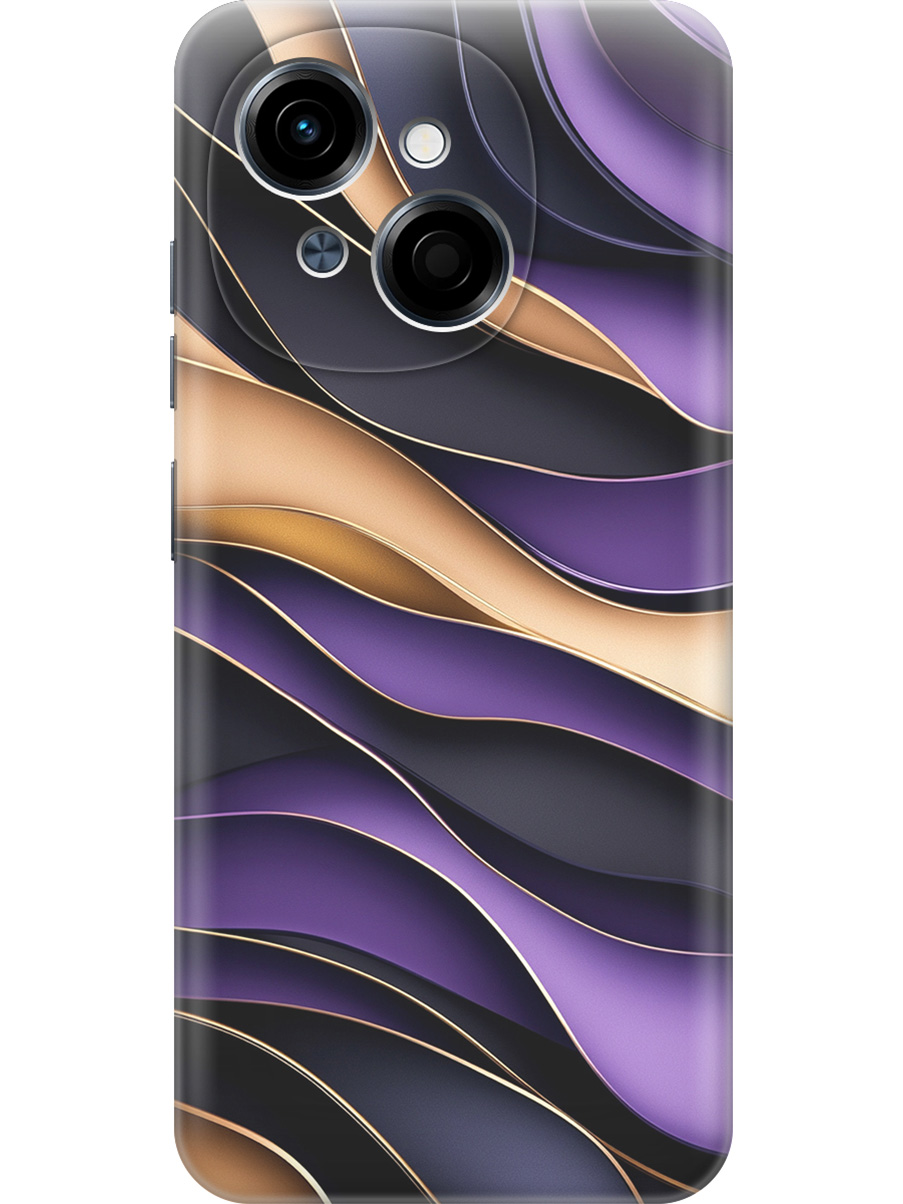 Силиконовый чехол на Tecno Spark Go 1/Pop 9 с принтом "Сиреневые волны", Прозрачный;фиолетовый;черный, 786716931
Силиконовый чехол на Tecno Spark Go 1/Pop 9 с принтом "Сиреневые волны", Прозрачный;фиолетовый;черный, 786716931
