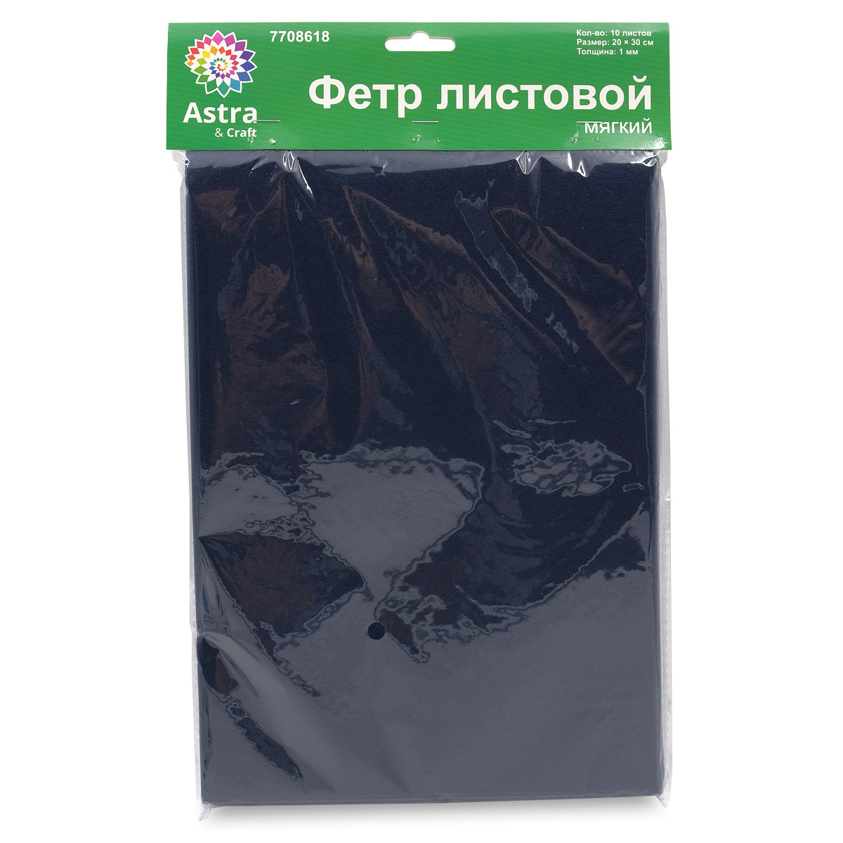 Фетр листовой мягкий 1 мм, Astra&Craft, 20х30 см, 10 шт AF866/YF673 иссиня черный, Синий
Фетр листовой мягкий 1 мм, Astra&Craft, 20х30 см, 10 шт AF866/YF673 иссиня черный, Синий