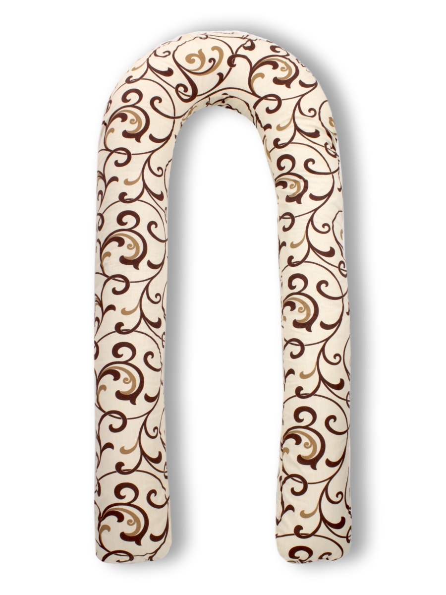 Подушка Body Pillow для беременных со съёмной наволочкой 340х30 см, бежевый/коричневый, Подушка для беременных
Подушка Body Pillow для беременных со съёмной наволочкой 340х30 см, бежевый/коричневый, Подушка для беременных