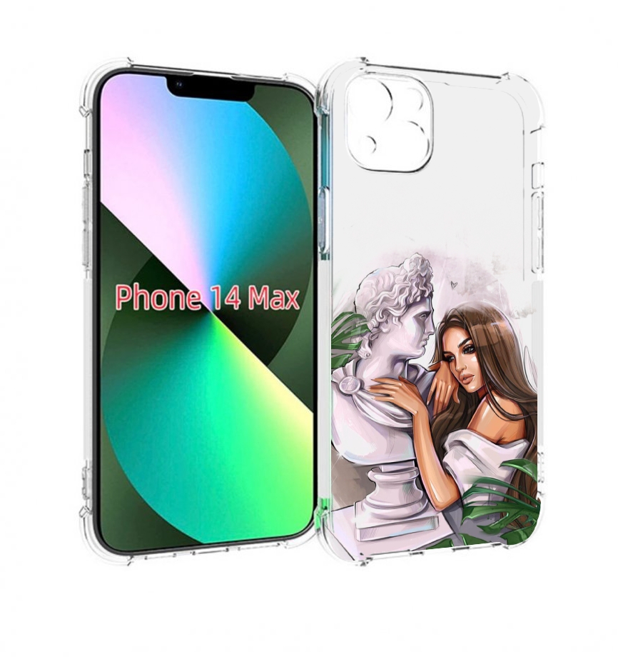 Чехол MyPads девушка-модель-со-статуей женский для iPhone 14 Plus (6.7), Прозрачный, Tocco
Чехол MyPads девушка-модель-со-статуей женский для iPhone 14 Plus (6.7), Прозрачный, Tocco