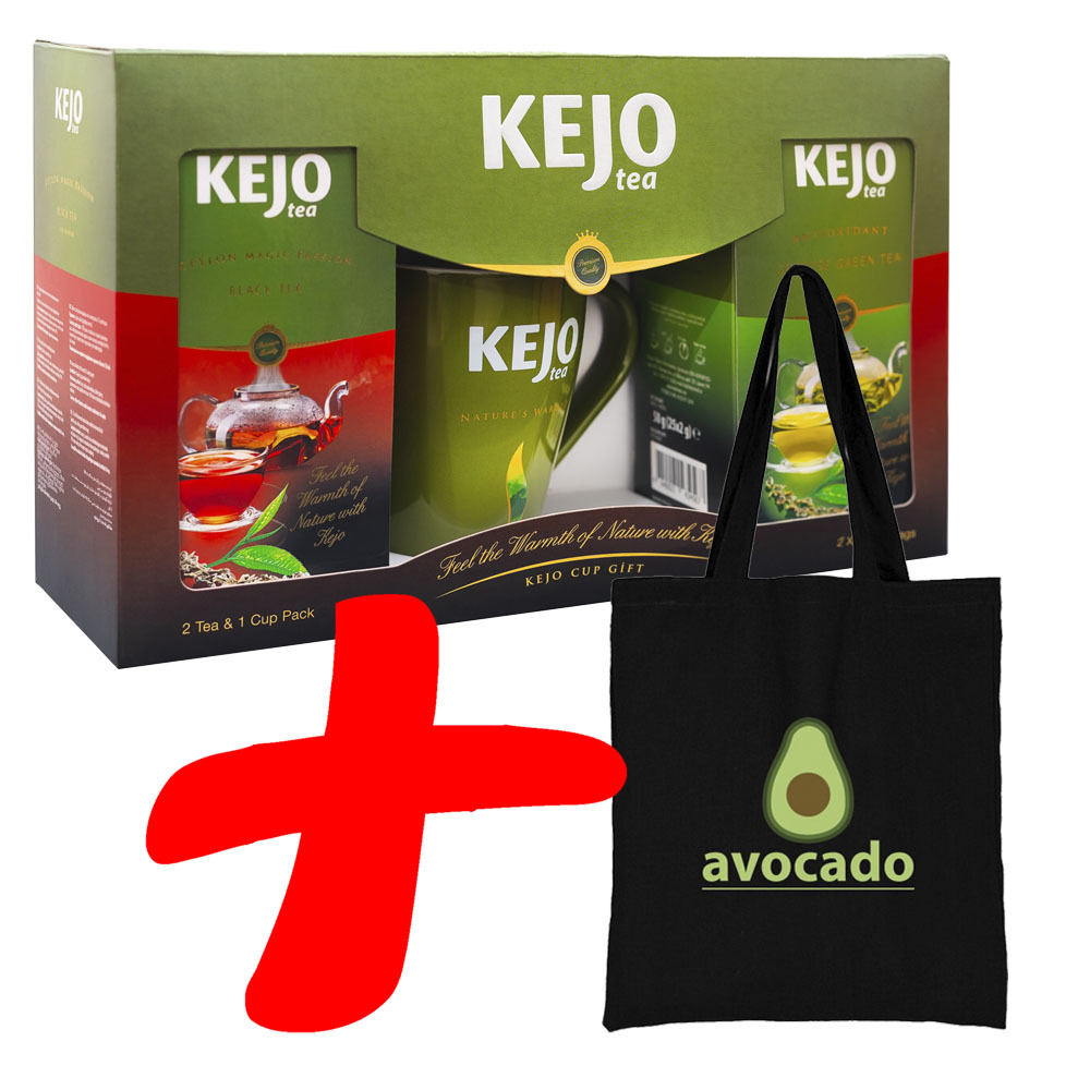 Подарочный набор KEJOfoods Черный и зеленый чай 50 пакетиков, кружка, сумка шоппер avocado
Подарочный набор KEJOfoods Черный и зеленый чай 50 пакетиков, кружка, сумка шоппер avocado