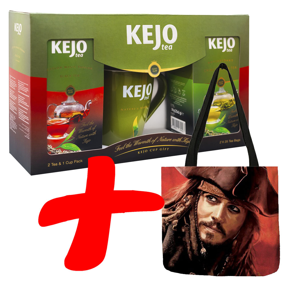 Подарочный набор KEJOfoods Черный и зеленый чай 50 пакетиков, кружка, сумка шоппер Пират
Подарочный набор KEJOfoods Черный и зеленый чай 50 пакетиков, кружка, сумка шоппер Пират