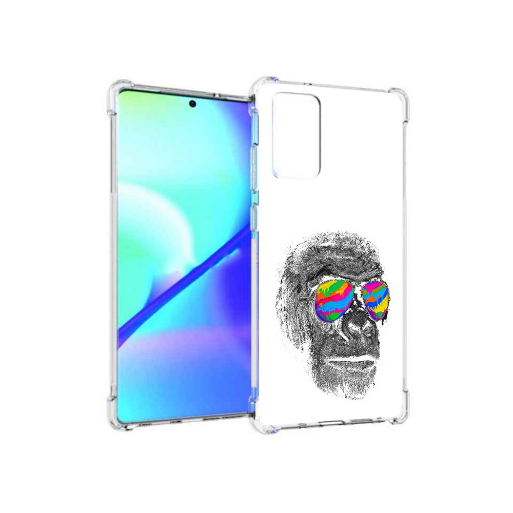 Чехол MyPads Tocco для Samsung Galaxy Note 20 крутая обезьяна в очках (PT152536.527.422), Прозрачный, Tocco
Чехол MyPads Tocco для Samsung Galaxy Note 20 крутая обезьяна в очках (PT152536.527.422), Прозрачный, Tocco