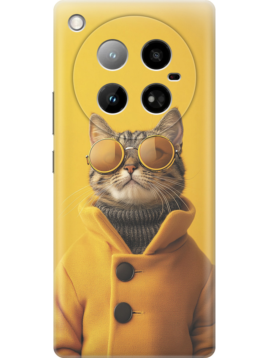 Силиконовый чехол на Infinix Zero 40 4G с принтом "Котик в желтых очках", Прозрачный;желтый;черный, 786722312
Силиконовый чехол на Infinix Zero 40 4G с принтом "Котик в желтых очках", Прозрачный;желтый;черный, 786722312