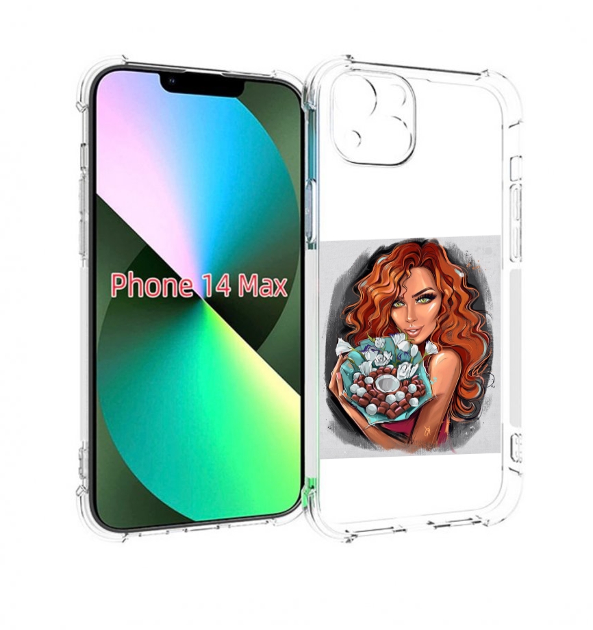 Чехол MyPads девушка-с-кокосовым-букетом женский для iPhone 14 Plus (6.7), Прозрачный, Tocco
Чехол MyPads девушка-с-кокосовым-букетом женский для iPhone 14 Plus (6.7), Прозрачный, Tocco