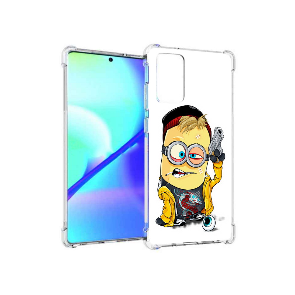 Чехол MyPads Tocco для Samsung Galaxy Note 20 миньон бандит (PT152536.527.475), Прозрачный, Tocco
Чехол MyPads Tocco для Samsung Galaxy Note 20 миньон бандит (PT152536.527.475), Прозрачный, Tocco