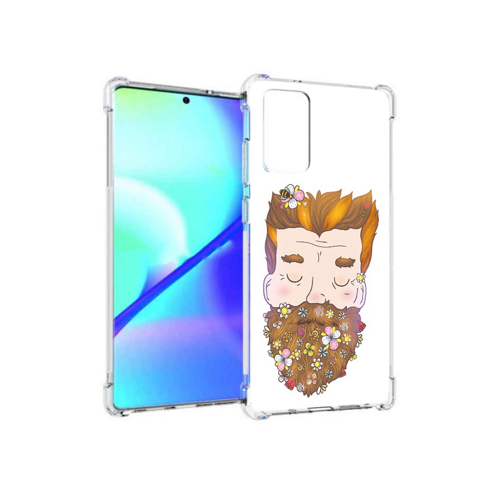 Чехол MyPads Tocco для Samsung Galaxy Note 20 мужчина с цветами в бороде, Прозрачный, Tocco
Чехол MyPads Tocco для Samsung Galaxy Note 20 мужчина с цветами в бороде, Прозрачный, Tocco