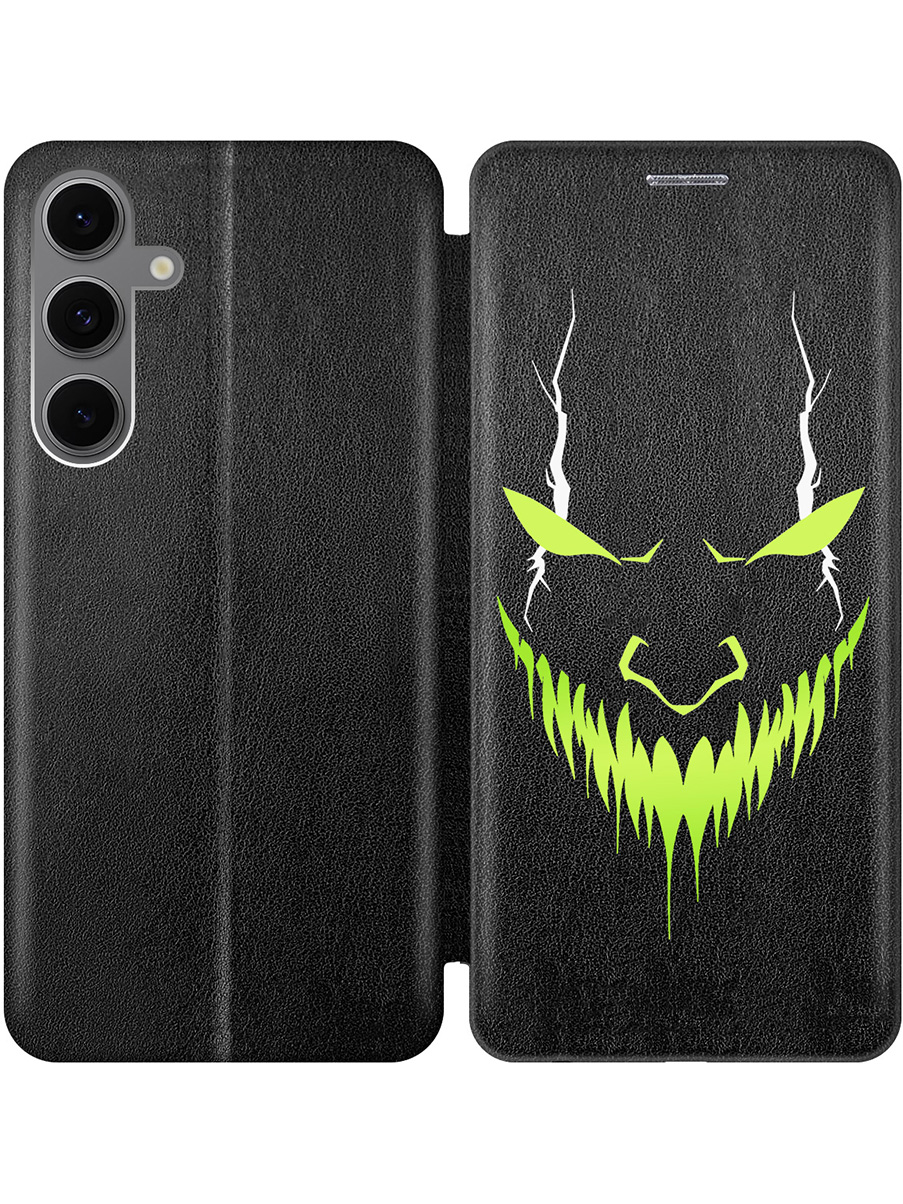 Чехол-книжка на Samsung Galaxy S24 FE с принтом "Evil Face" черный, Черный;белый;зеленый, 786718151
Чехол-книжка на Samsung Galaxy S24 FE с принтом "Evil Face" черный, Черный;белый;зеленый, 786718151