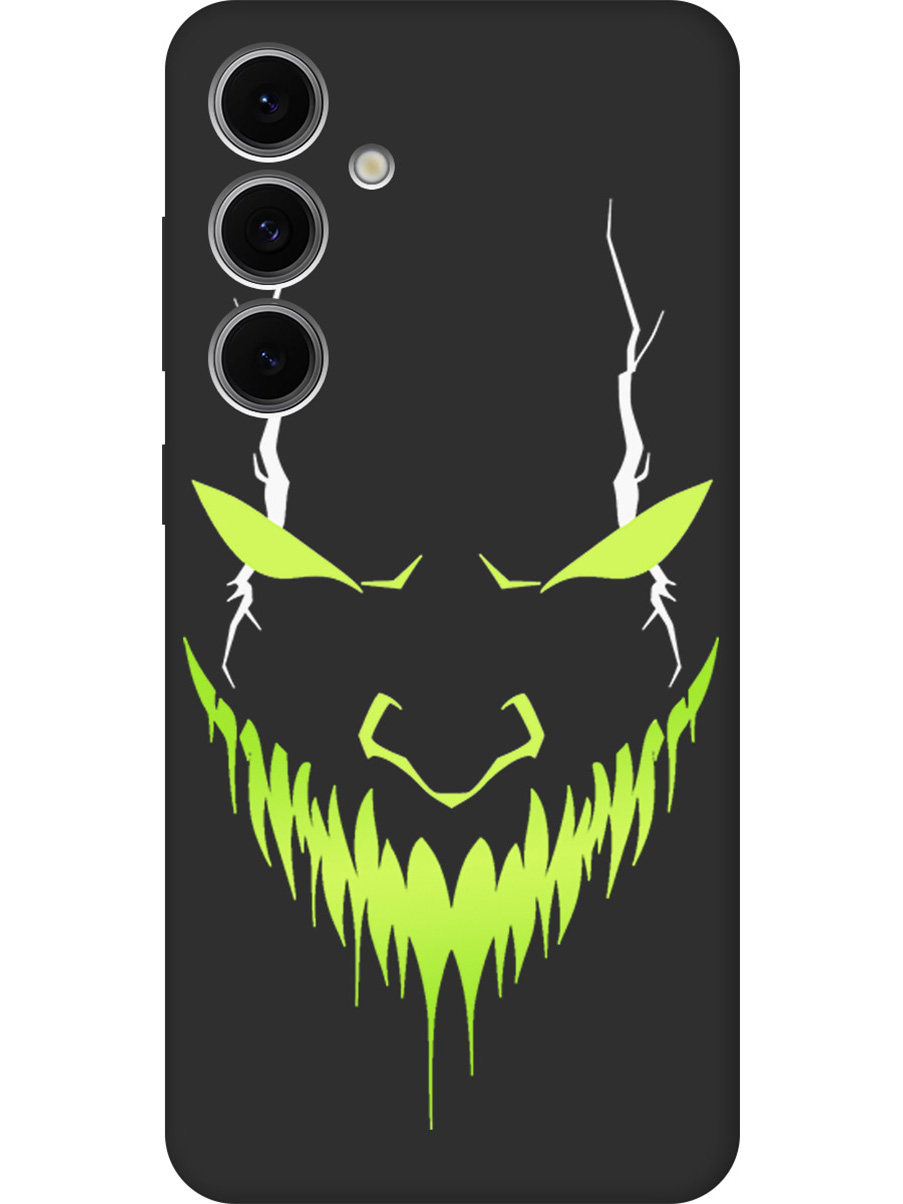 Силиконовый чехол на Samsung Galaxy S24 FE с принтом "Evil Face" матовый черный, Черный;белый;зеленый, 786718151
Силиконовый чехол на Samsung Galaxy S24 FE с принтом "Evil Face" матовый черный, Черный;белый;зеленый, 786718151