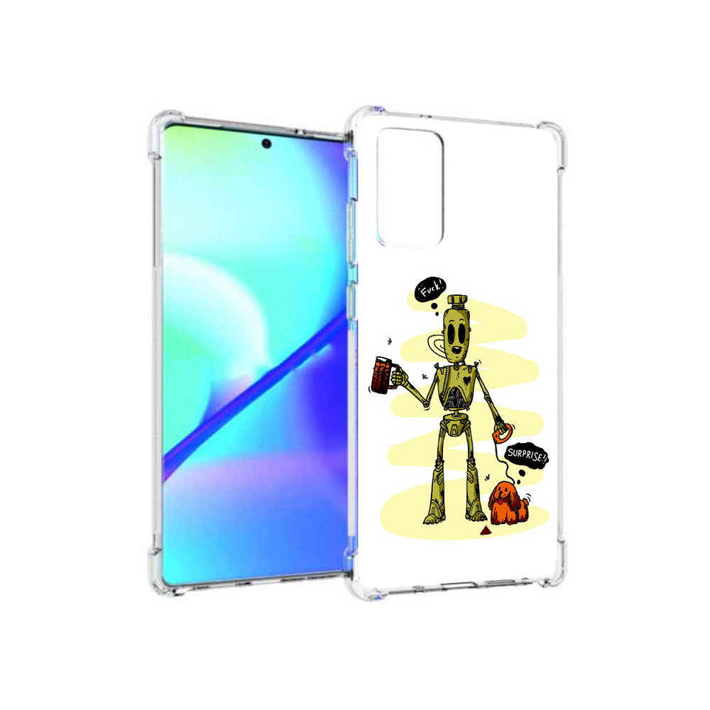 Чехол MyPads Tocco для Samsung Galaxy Note 20 прикольный робот (PT152536.527.557), Прозрачный, Tocco
Чехол MyPads Tocco для Samsung Galaxy Note 20 прикольный робот (PT152536.527.557), Прозрачный, Tocco