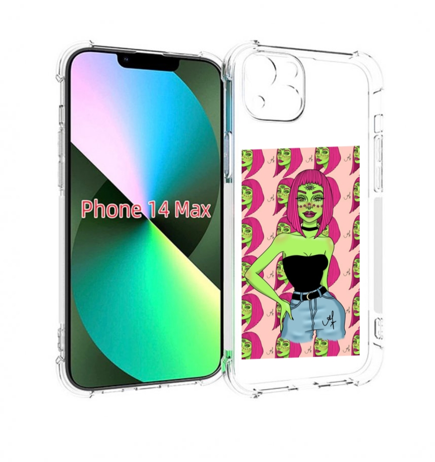 Чехол MyPads зеленая-девушка-с-глазом женский для iPhone 14 Plus (6.7), Прозрачный, Tocco
Чехол MyPads зеленая-девушка-с-глазом женский для iPhone 14 Plus (6.7), Прозрачный, Tocco
