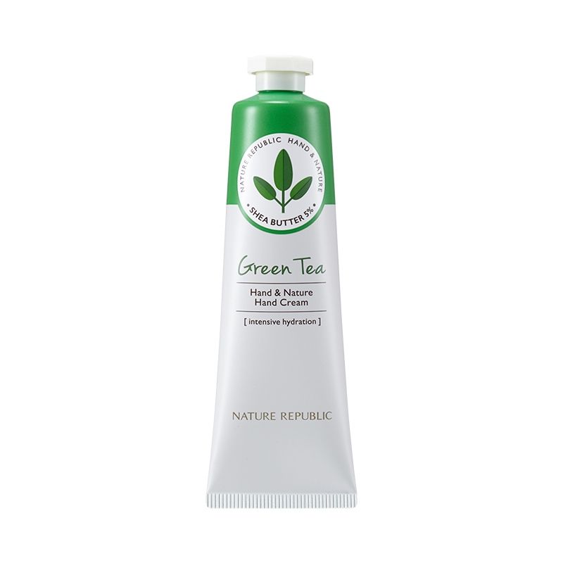Крем для рук с зеленым чаем NATURE REPUBLIC Hand&Nature Green Tea Hand Cream 30 мл, крем для рук
Крем для рук с зеленым чаем NATURE REPUBLIC Hand&Nature Green Tea Hand Cream 30 мл, крем для рук