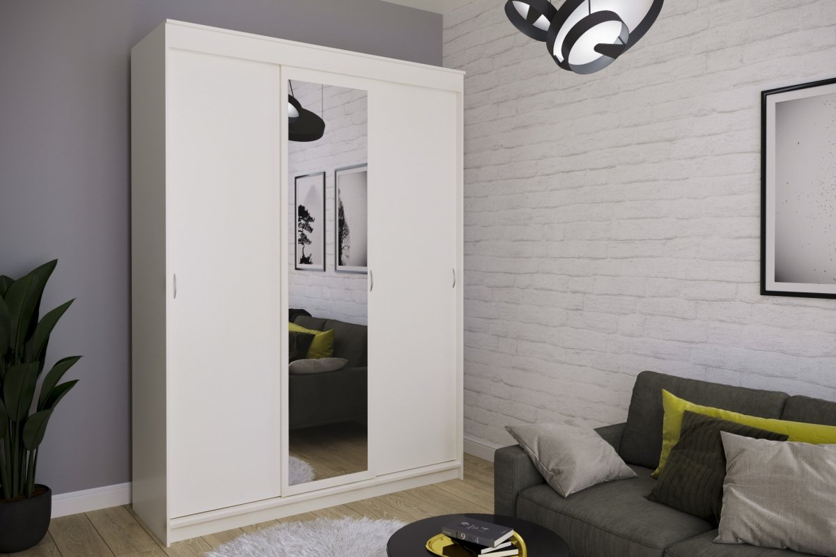 Шкаф-купе Миллениум-3 Белый для одежды трёхдверный 140x220x50 Мегамебель, Миллениум-3
Шкаф-купе Миллениум-3 Белый для одежды трёхдверный 140x220x50 Мегамебель, Миллениум-3