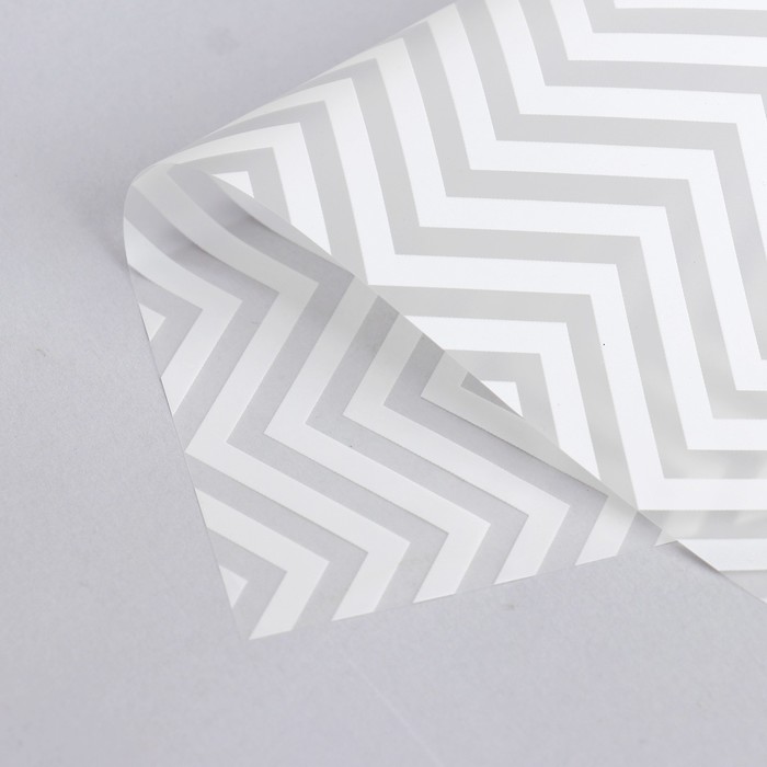 Плёнка матовая с рисунком "Волна", цвет белый, 57 х 57 см, Пленка с белым рисунком
Плёнка матовая с рисунком "Волна", цвет белый, 57 х 57 см, Пленка с белым рисунком