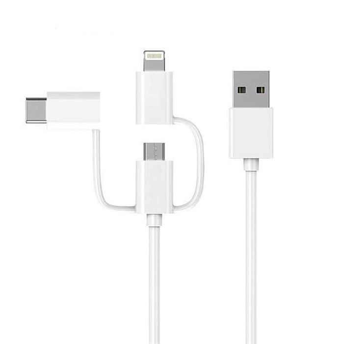 Кабель USB-A - Micro USB + USB Type-C + Apple Lightning Xiaomi HE001 1 м белый, 3 шт 1 HE001
Кабель USB-A - Micro USB + USB Type-C + Apple Lightning Xiaomi HE001 1 м белый, 3 шт 1 HE001
