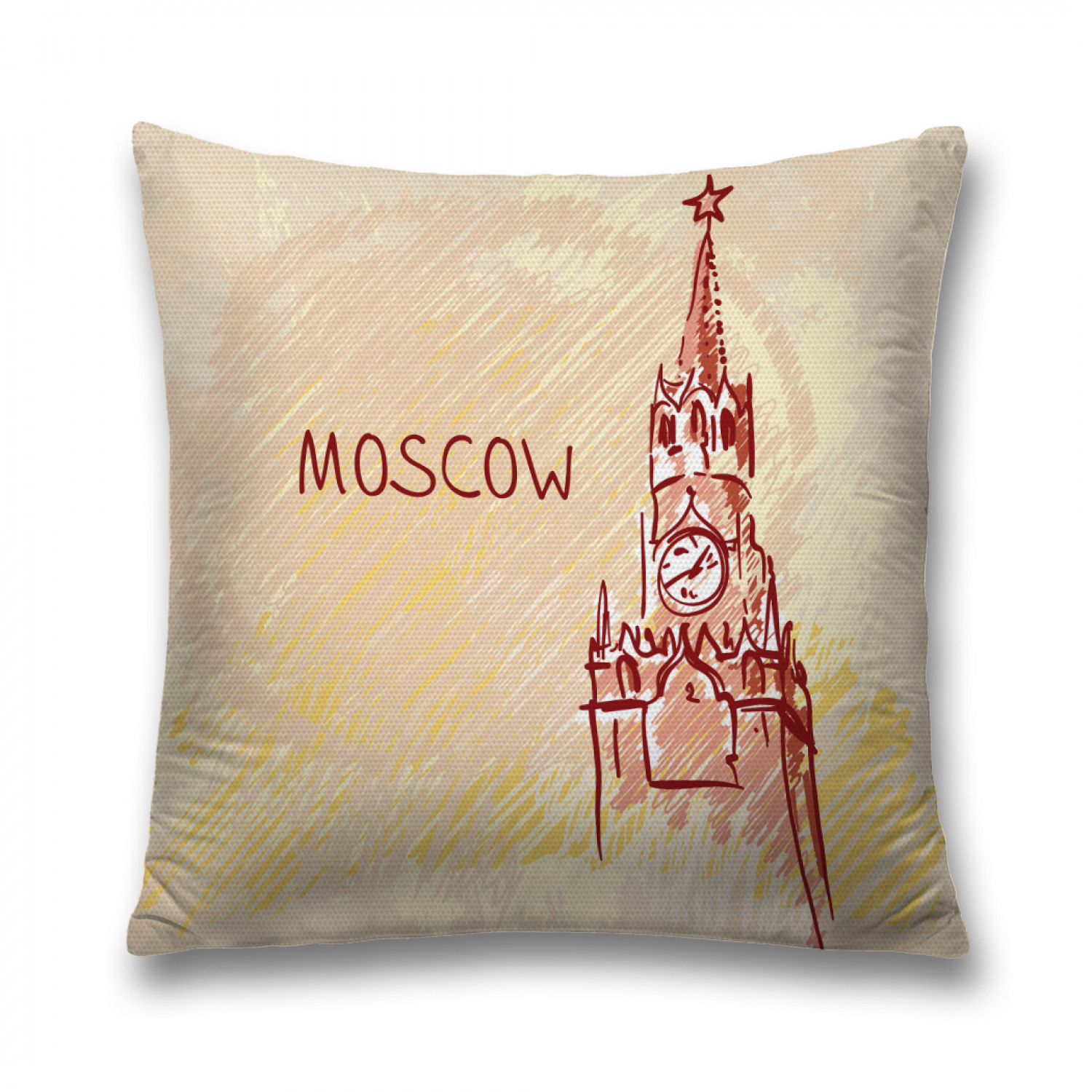 Наволочка декоративная JoyArty "Московское время" на молнии, 45x45 см, Бежевый, Московское время
Наволочка декоративная JoyArty "Московское время" на молнии, 45x45 см, Бежевый, Московское время
