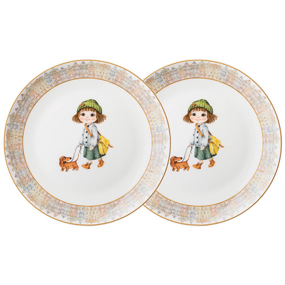 Набор из 2 штук Тарелка закусочная Lefard Fashion Princesses 19см фарфор 415-2195_, Разноцветный
Набор из 2 штук Тарелка закусочная Lefard Fashion Princesses 19см фарфор 415-2195_, Разноцветный
