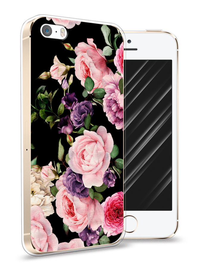 Чехол Awog на Apple iPhone 5/5S/SE / Айфон 5/5S/SE "Пионы на черном", Разноцветный, 10350-8
Чехол Awog на Apple iPhone 5/5S/SE / Айфон 5/5S/SE "Пионы на черном", Разноцветный, 10350-8