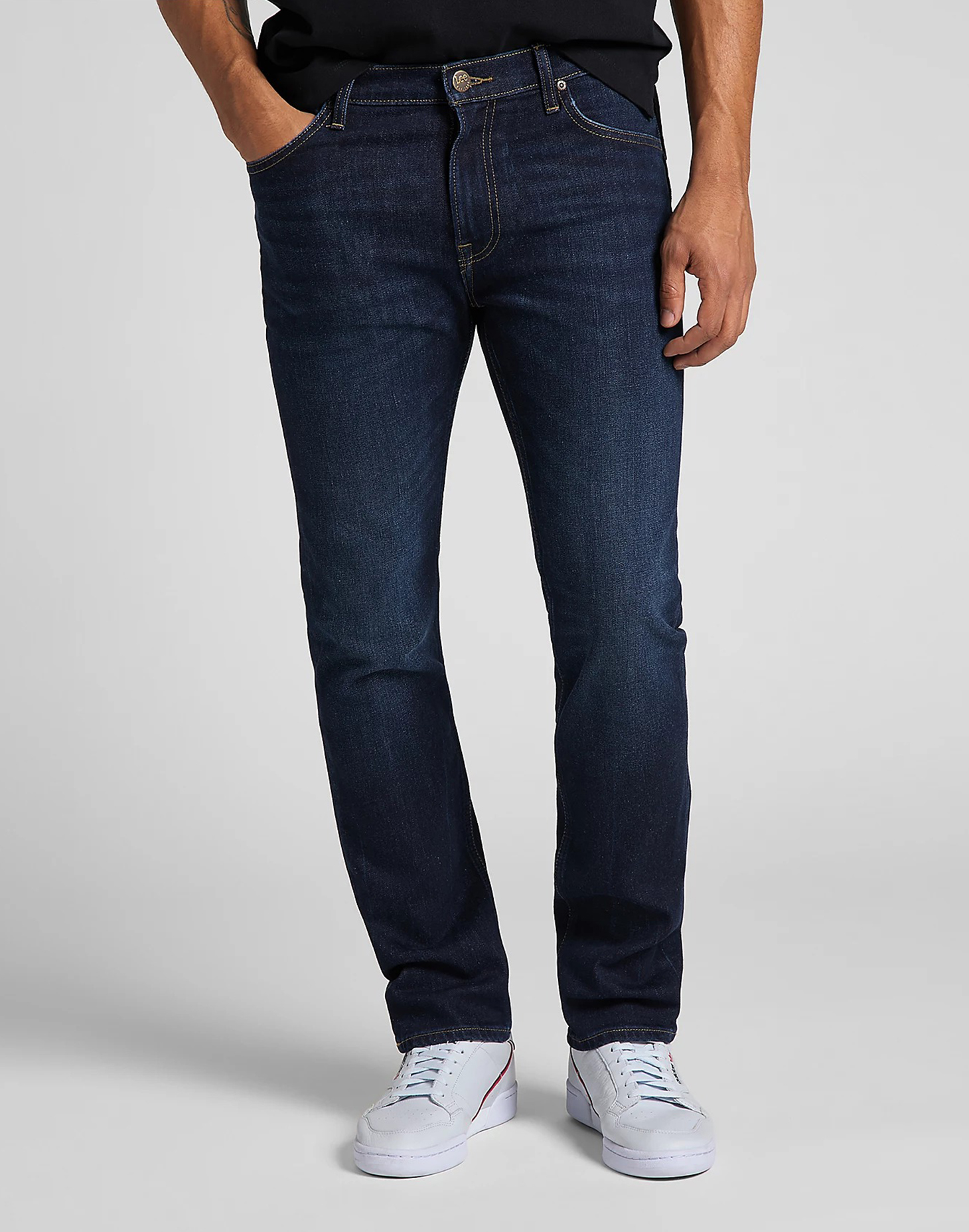 фото Джинсы мужские lee men rider jeans синие 38/34