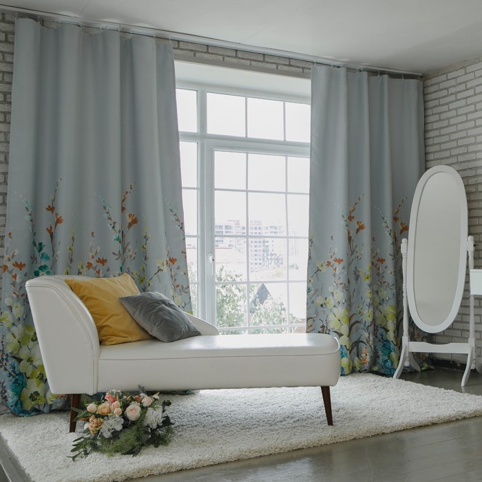 Этель Акварель, желтая, 145х265 см, 210 г/м2, полиэстер, Акварель, желтая, 145х265 см, 210 г/м2, полиэстер