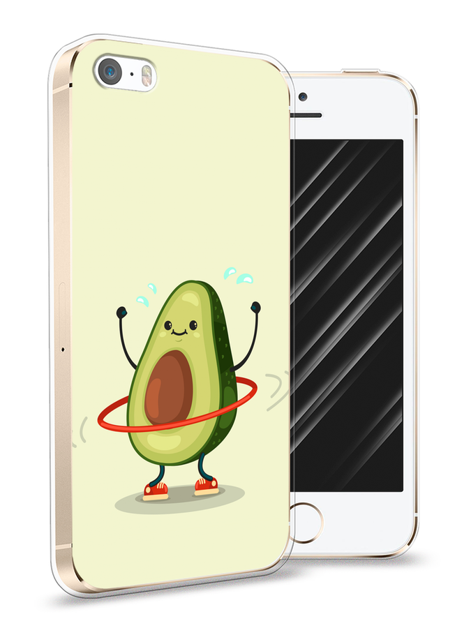 Чехол Awog на Apple iPhone 5/5S/SE / Айфон 5/5S/SE "Авокадо с обручем", Разноцветный, 10350-10
Чехол Awog на Apple iPhone 5/5S/SE / Айфон 5/5S/SE "Авокадо с обручем", Разноцветный, 10350-10
