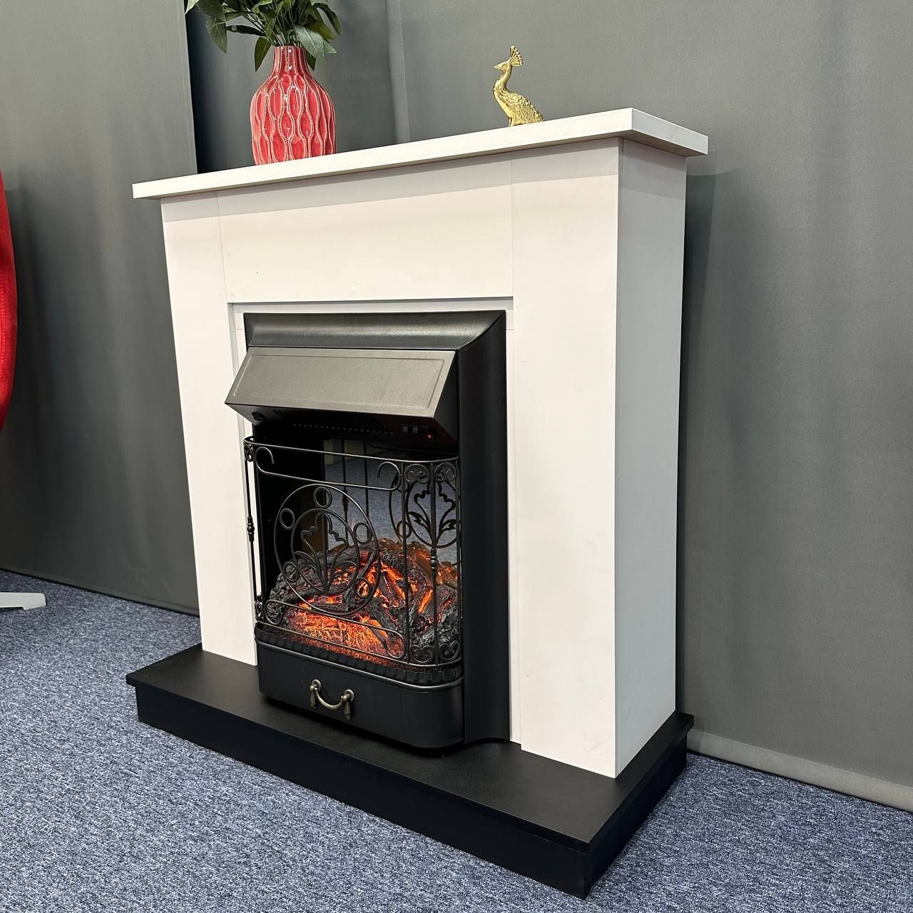 Электрокамин RealFlame Nord бело-черный с очагом Majestic без пульта ДУ, NORD R STD WTM-F511/BLM-F918
Электрокамин RealFlame Nord бело-черный с очагом Majestic без пульта ДУ, NORD R STD WTM-F511/BLM-F918