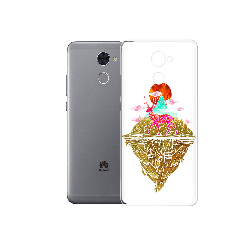 Чехол MyPads Tocco для Huawei Enjoy 7 Plus розовый олень абстракция (PT74186.70.586), Прозрачный, Tocco 
Чехол MyPads Tocco для Huawei Enjoy 7 Plus розовый олень абстракция (PT74186.70.586), Прозрачный, Tocco