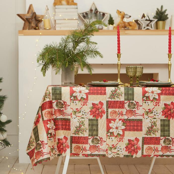 Скатерть Доляна Новый год: Новогодние игрушки 145x220 /- 2 , 100% п/э, Разноцветный, Loveе
Скатерть Доляна Новый год: Новогодние игрушки 145x220 /- 2 , 100% п/э, Разноцветный, Loveе