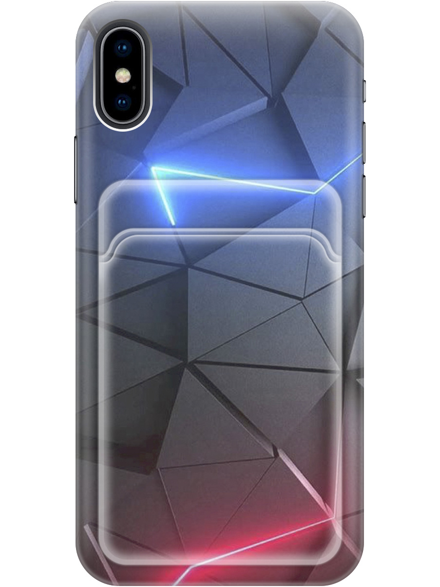 Силиконовый чехол на Apple iPhone Xs / X с рисунком "Графитовые грани", Серый;синий, 20012027
Силиконовый чехол на Apple iPhone Xs / X с рисунком "Графитовые грани", Серый;синий, 20012027