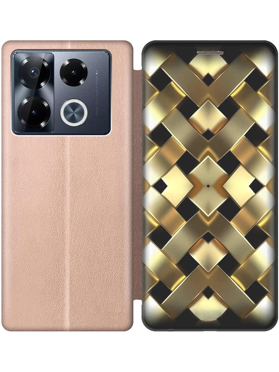 Чехол-книжка на Infinix Note 40 Pro / 40 Pro 5g / 40 Pro+ 5g с принтом золотой 895610, Золотистый;черный, 782627031
Чехол-книжка на Infinix Note 40 Pro / 40 Pro 5g / 40 Pro+ 5g с принтом золотой 895610, Золотистый;черный, 782627031
