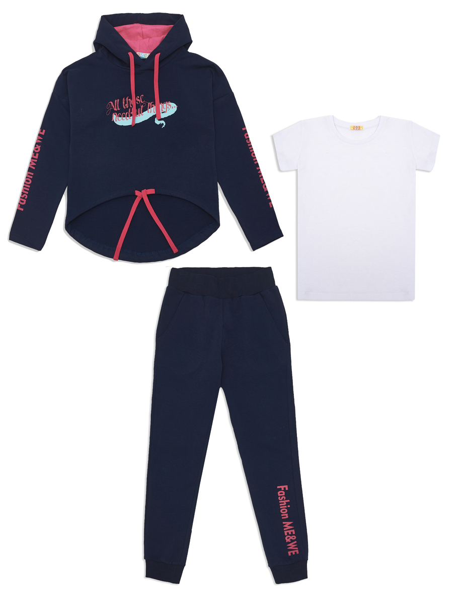 Костюмы для девочек Me&We JG121-T703-901 Синий-140, JG121-T703-901
Костюмы для девочек Me&We JG121-T703-901 Синий-140, JG121-T703-901