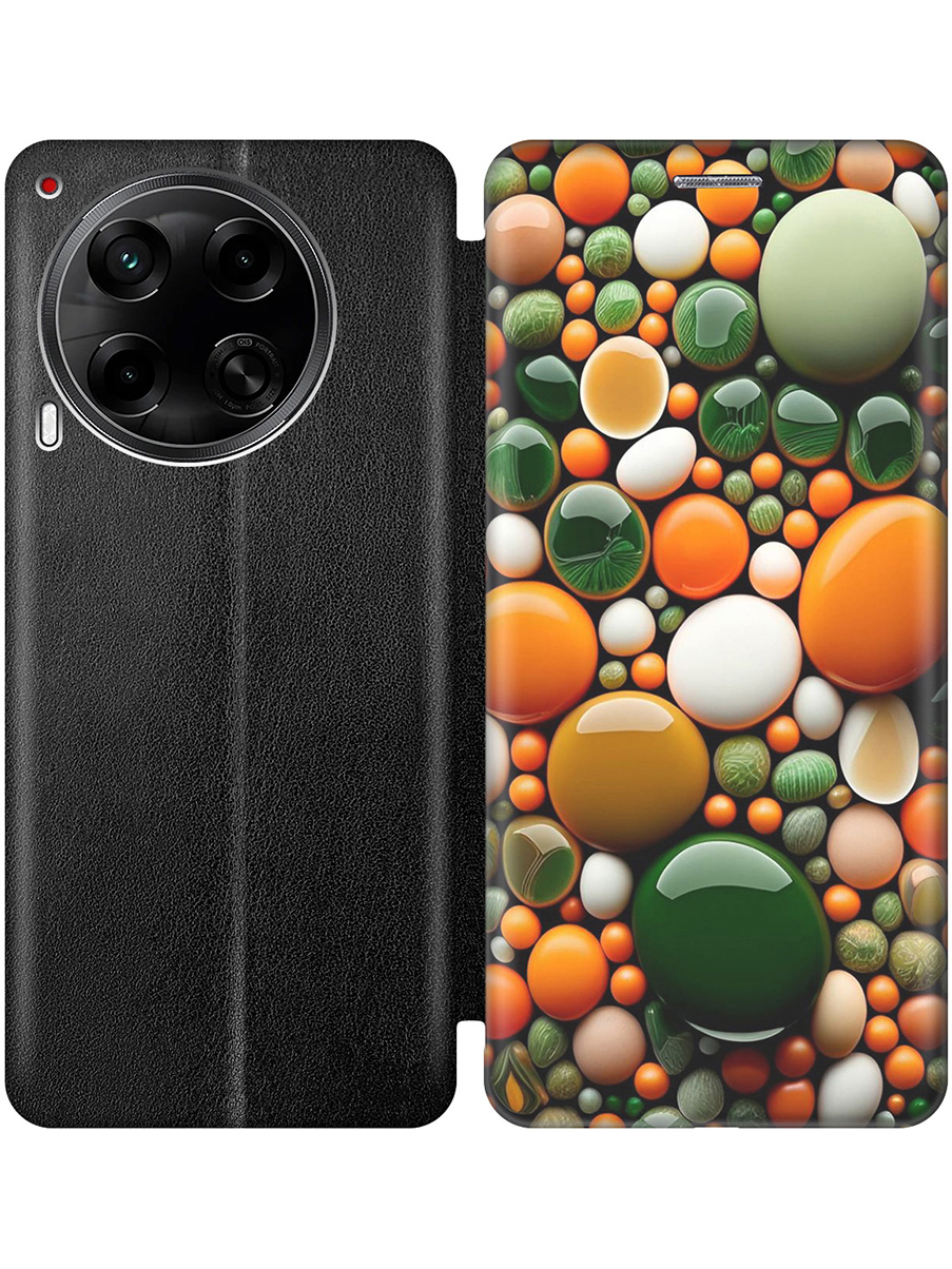 Чехол-книжка на Tecno Camon 30 4g / 30 5g с принтом "Оранжевые и зеленые камушки" черный, Черный;оранжевый;зеленый, 782632441
Чехол-книжка на Tecno Camon 30 4g / 30 5g с принтом "Оранжевые и зеленые камушки" черный, Черный;оранжевый;зеленый, 782632441