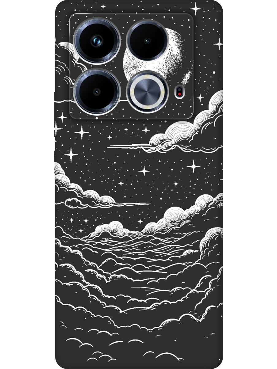 Силиконовый чехол на Infinix Note 40 с принтом "Луна и облака" матовый черный, Черный;белый, 782626441
Силиконовый чехол на Infinix Note 40 с принтом "Луна и облака" матовый черный, Черный;белый, 782626441