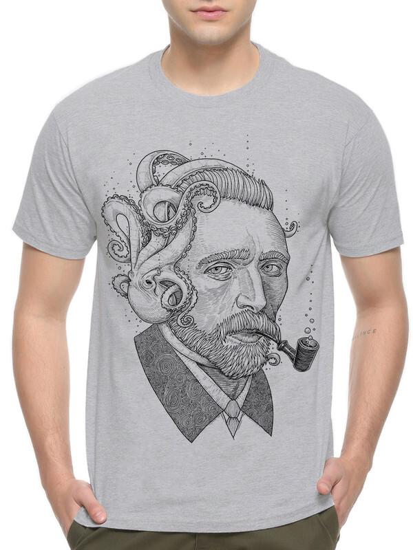 Футболка мужская Dream Shirts Ван Гог и Осьминог серая XL, Серый, Ван Гог и Осьминог
Футболка мужская Dream Shirts Ван Гог и Осьминог серая XL, Серый, Ван Гог и Осьминог