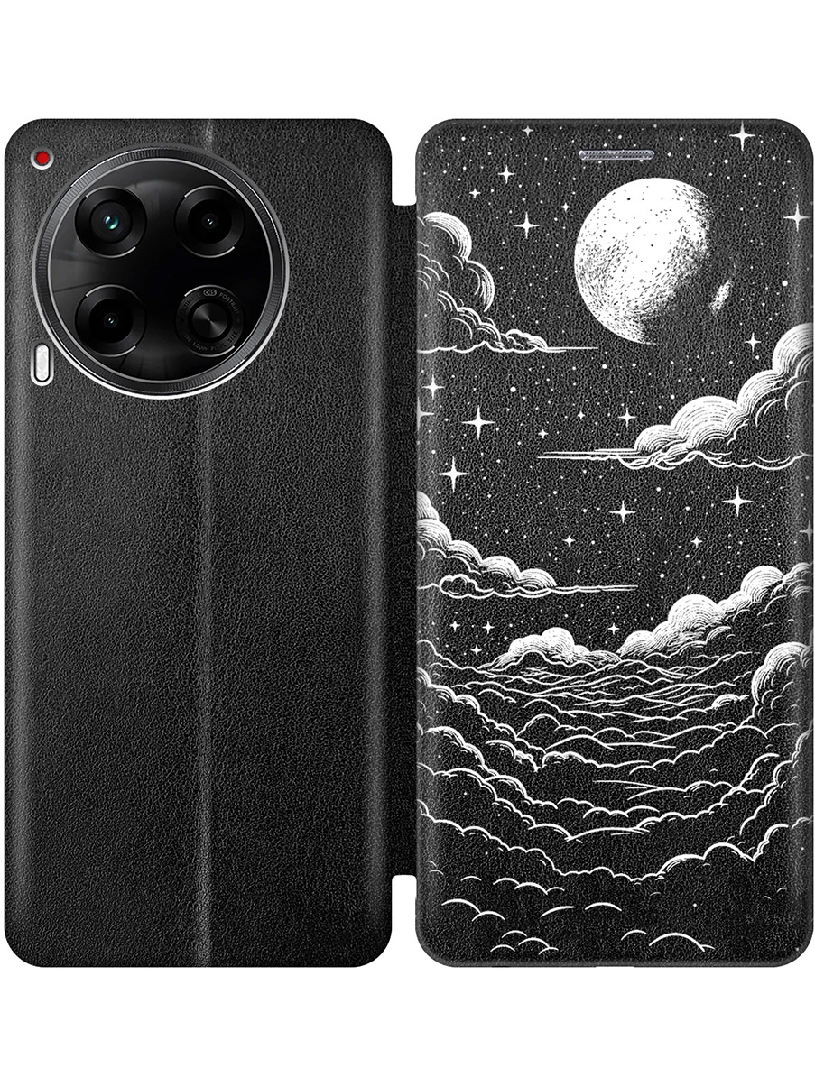Чехол-книжка на Tecno Camon 30 4g / 30 5g с принтом "Луна и облака" черный, Черный;белый, 782632441
Чехол-книжка на Tecno Camon 30 4g / 30 5g с принтом "Луна и облака" черный, Черный;белый, 782632441