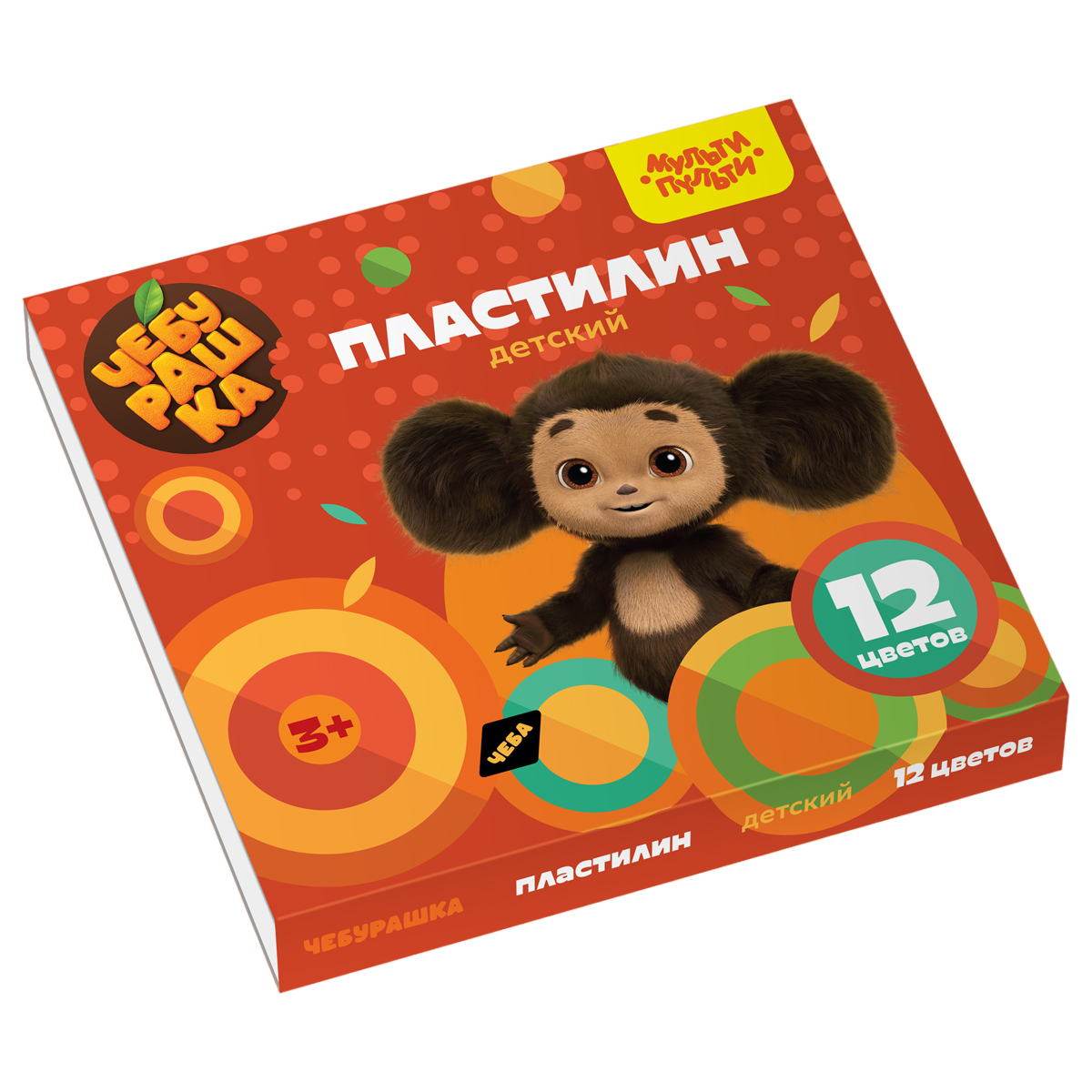 Пластилин 12 цв. Мульти-Пульти Чебурашка 180г со стеком 357214, Белый;желтый;зеленый;голубой;коричневый;красный;оранжевый;розовый;синий;фиолетовый;черный, 887-390
Пластилин 12 цв. Мульти-Пульти Чебурашка 180г со стеком 357214, Белый;желтый;зеленый;голубой;коричневый;красный;оранжевый;розовый;синий;фиолетовый;черный, 887-390