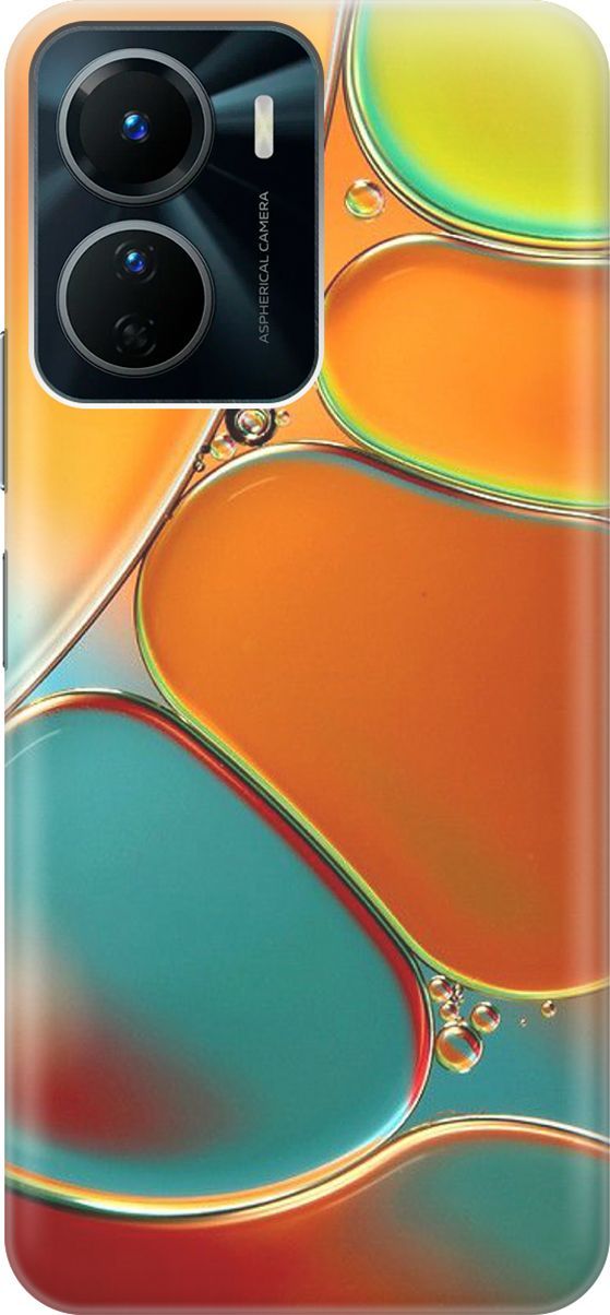 Силиконовый чехол на Vivo Y16 с принтом "Разноцветные пузырьки", Голубой;оранжевый, 157740
Силиконовый чехол на Vivo Y16 с принтом "Разноцветные пузырьки", Голубой;оранжевый, 157740