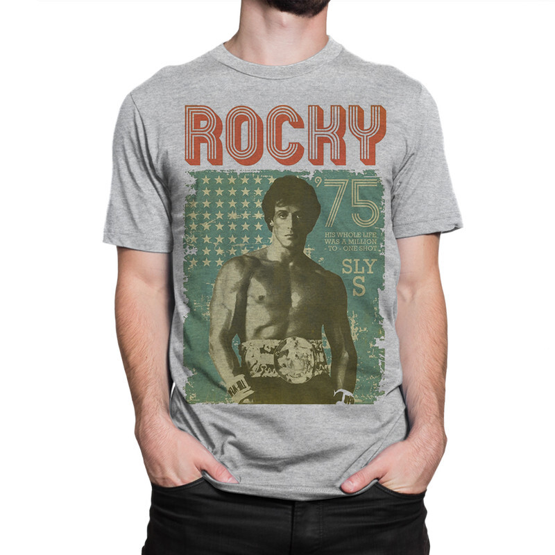 Футболка мужская Dream Shirts Рокки Бальбоа 9899261222 серая S, Рокки Бальбоа 9899261222
Футболка мужская Dream Shirts Рокки Бальбоа 9899261222 серая S, Рокки Бальбоа 9899261222
