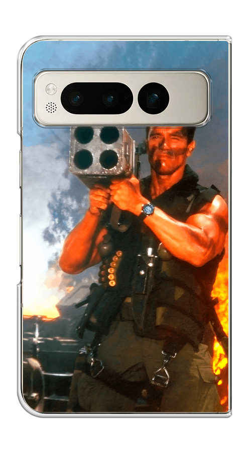 Чехол на Google Pixel Fold "Арнольд Шварцнеггер с базукой", Голубой;коричневый, 271850-1
Чехол на Google Pixel Fold "Арнольд Шварцнеггер с базукой", Голубой;коричневый, 271850-1