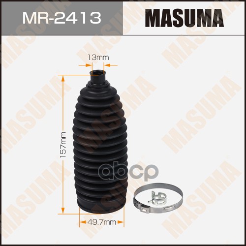 Пыльник Рулевой Рейки Mitsubishi Colt 02- (Пластик) +Хомут В Комплекте Masuma арт. MR2413
Пыльник Рулевой Рейки Mitsubishi Colt 02- (Пластик) +Хомут В Комплекте Masuma арт. MR2413
