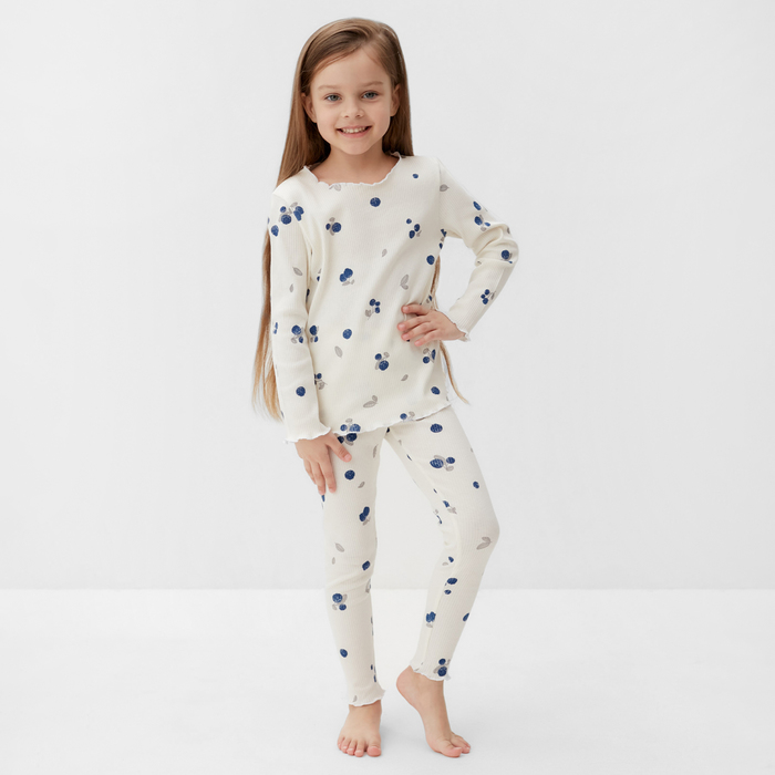 Пижама детская (лонгслив и брюки) KAFTAN Little berry р.32 (110-116), Белый;синий;серый, Little berry
Пижама детская (лонгслив и брюки) KAFTAN Little berry р.32 (110-116), Белый;синий;серый, Little berry