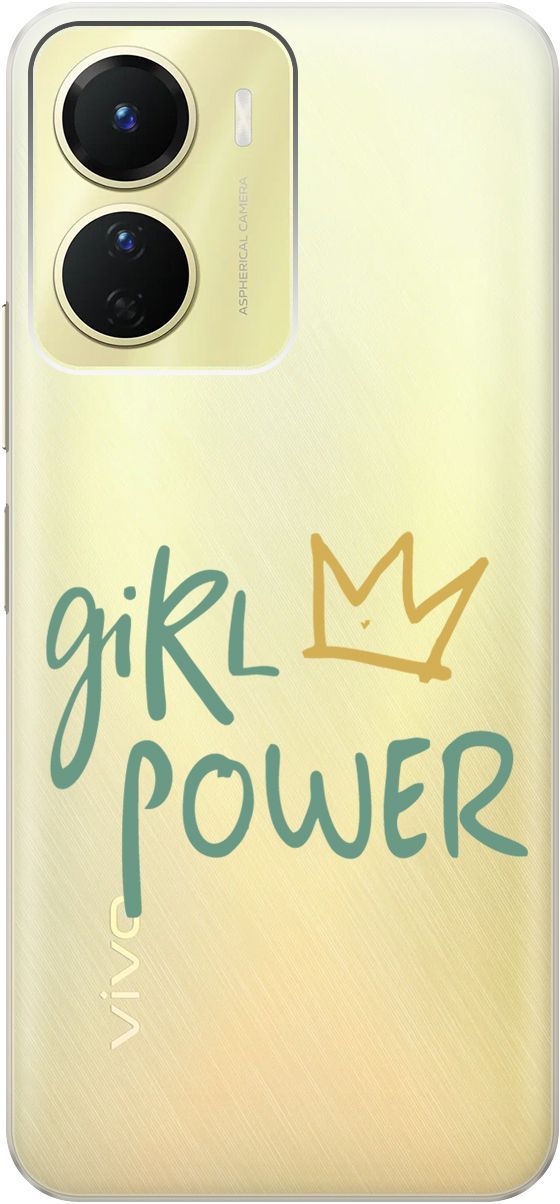 Силиконовый чехол на Vivo Y16 с 3D принтом "Girl Power!" прозрачный, Прозрачный;зеленый, 157757
Силиконовый чехол на Vivo Y16 с 3D принтом "Girl Power!" прозрачный, Прозрачный;зеленый, 157757