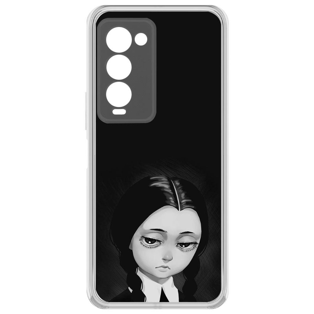 Чехол-накладка Уэнсдей Аддамс - Рисованная Уэнсдей для Tecno Camon 18 Premier, Прозрачный
Чехол-накладка Уэнсдей Аддамс - Рисованная Уэнсдей для Tecno Camon 18 Premier, Прозрачный