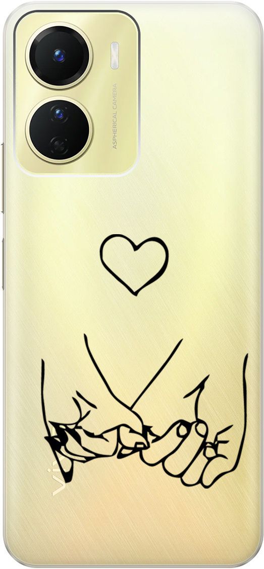 Силиконовый чехол на Vivo Y16 с 3D принтом "Lovers Hands" прозрачный, Прозрачный;черный, 157758
Силиконовый чехол на Vivo Y16 с 3D принтом "Lovers Hands" прозрачный, Прозрачный;черный, 157758