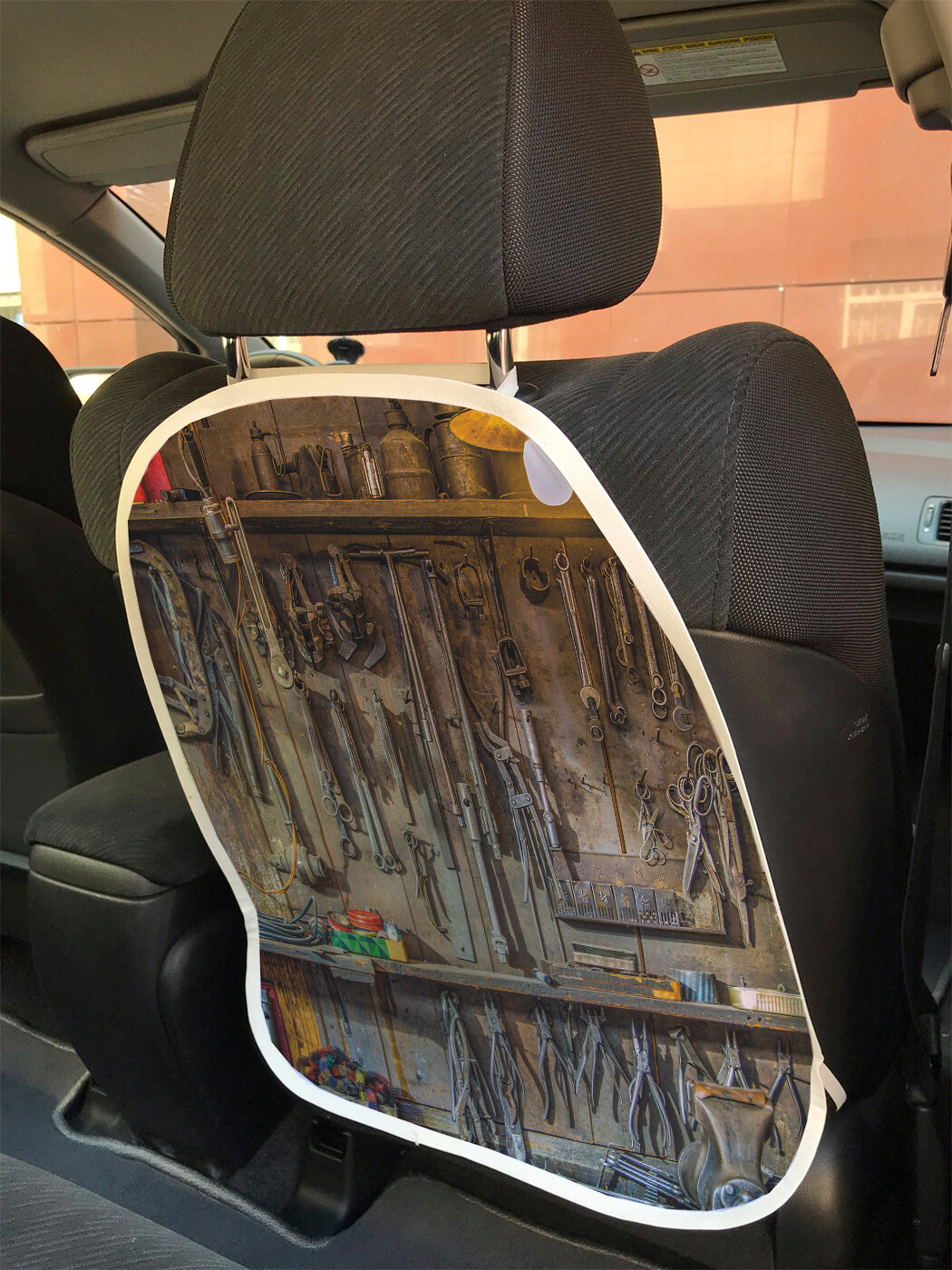 Накидка на спинку сиденья JoyArty Полки гаража, 45х62, Полки гаража
Накидка на спинку сиденья JoyArty Полки гаража, 45х62, Полки гаража