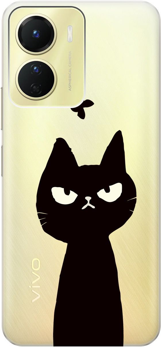 Силиконовый чехол на Vivo Y16 с 3D принтом "Disgruntled Cat" прозрачный, Прозрачный;черный, 157758
Силиконовый чехол на Vivo Y16 с 3D принтом "Disgruntled Cat" прозрачный, Прозрачный;черный, 157758