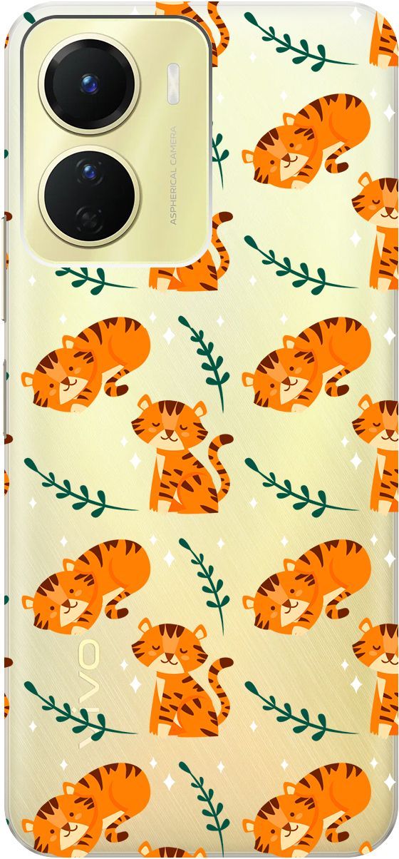 Силиконовый чехол на Vivo Y16 с 3D принтом "Tigers" прозрачный, Прозрачный;бежевый, 157758
Силиконовый чехол на Vivo Y16 с 3D принтом "Tigers" прозрачный, Прозрачный;бежевый, 157758