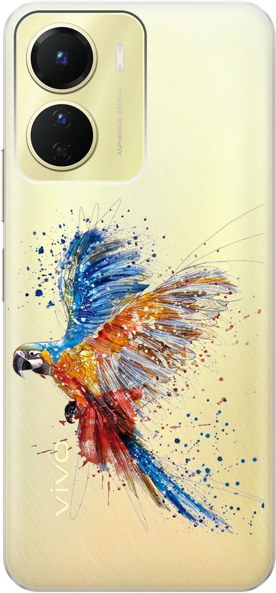 Силиконовый чехол на Vivo Y16 с 3D принтом "Colorful Parrot" прозрачный, Прозрачный;голубой, 157759
Силиконовый чехол на Vivo Y16 с 3D принтом "Colorful Parrot" прозрачный, Прозрачный;голубой, 157759